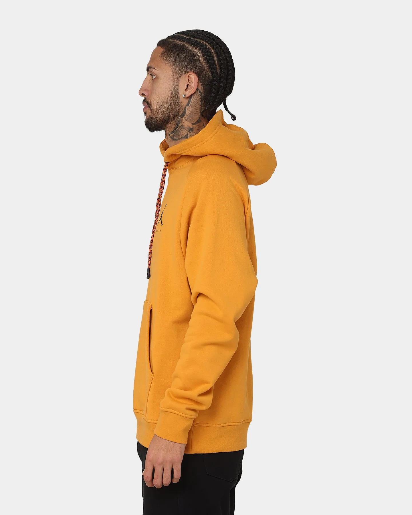 Jordan Jumpman Fleece Pullover Hoodie Light Curry