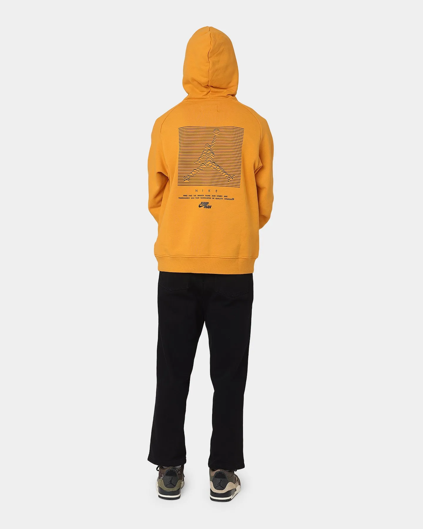 Jordan Jumpman Fleece Pullover Hoodie Light Curry