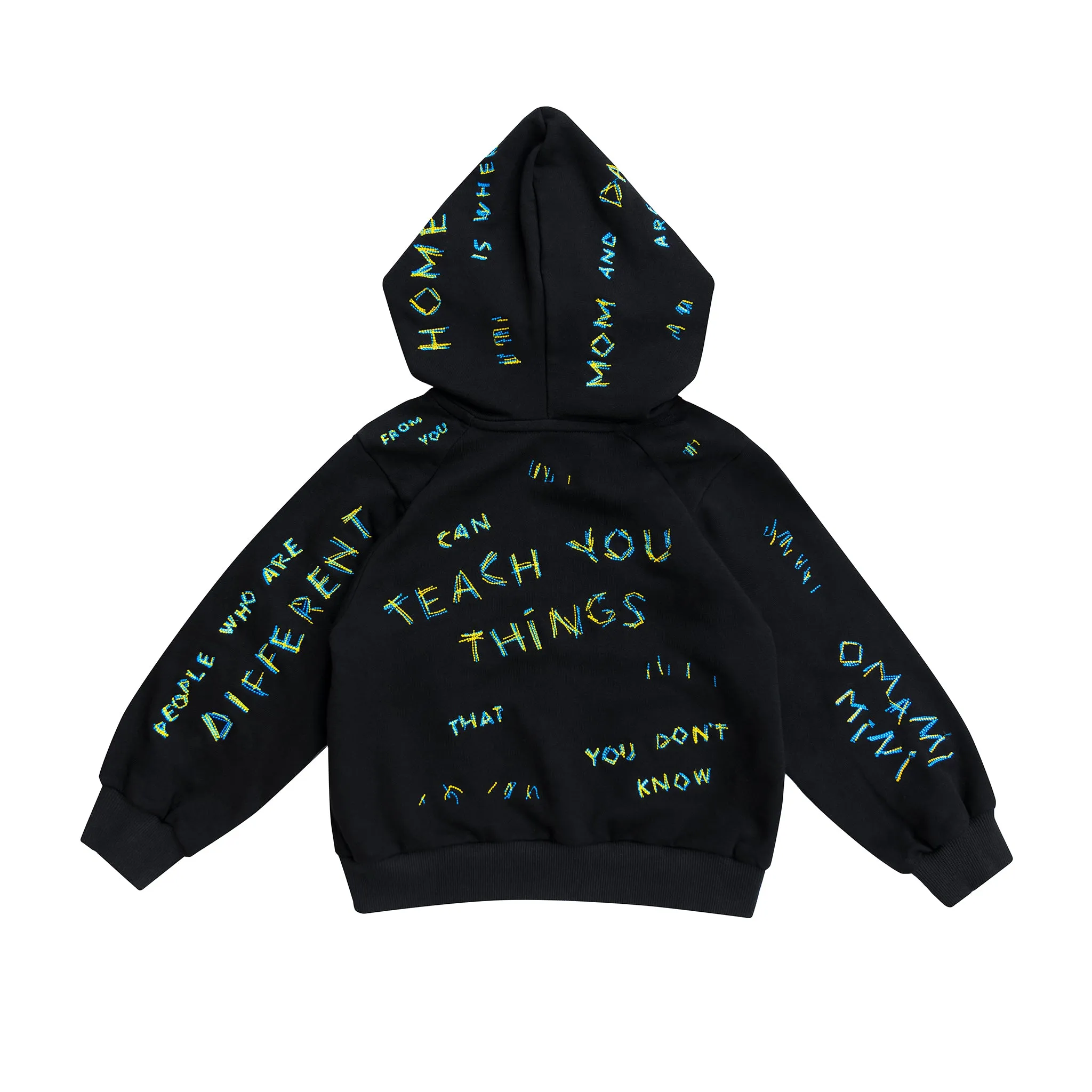 Kids "Light Always Wins" Hoodie | Black