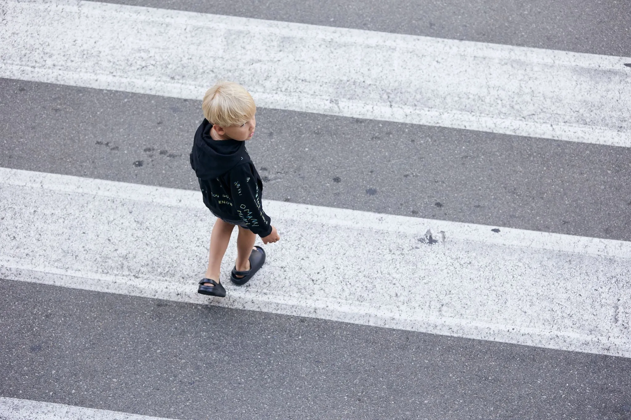 Kids "Light Always Wins" Hoodie | Black