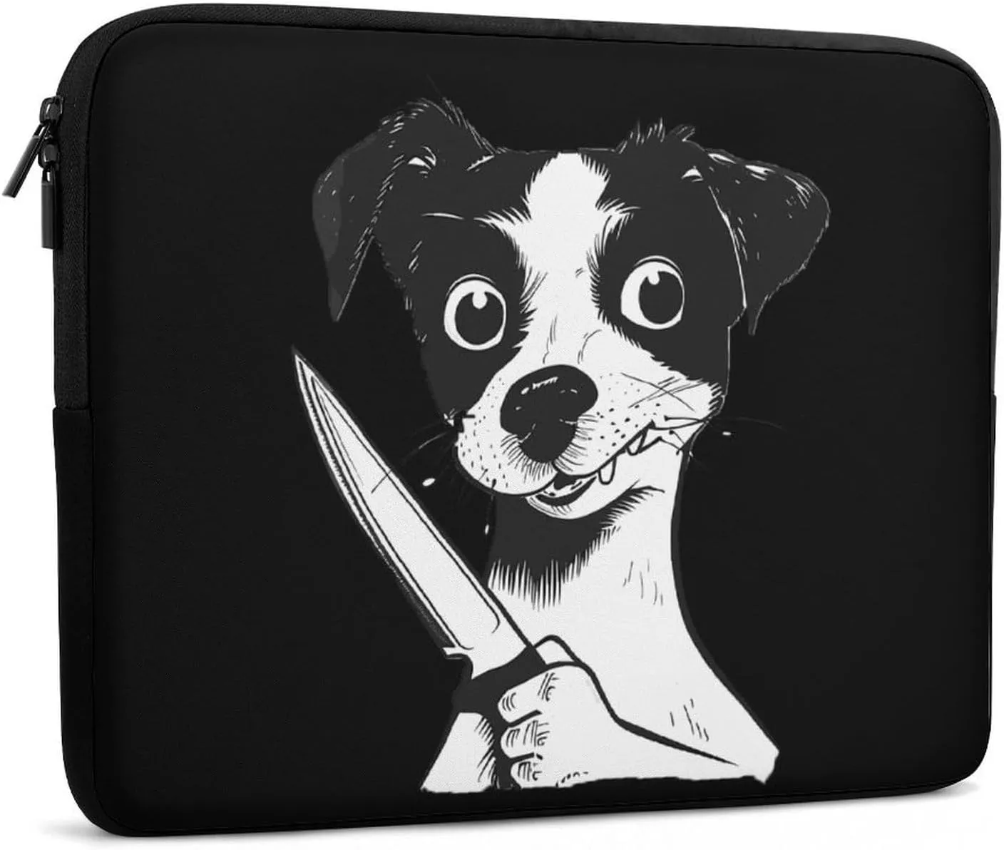 Knife Dog Killer Personalized Laptop Bag Business Casual Laptop Cases Slim Computer Bag Briefcase