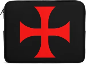 Knight Templar Logo Personalized Laptop Bag Business Casual Laptop Cases Slim Computer Bag Briefcase