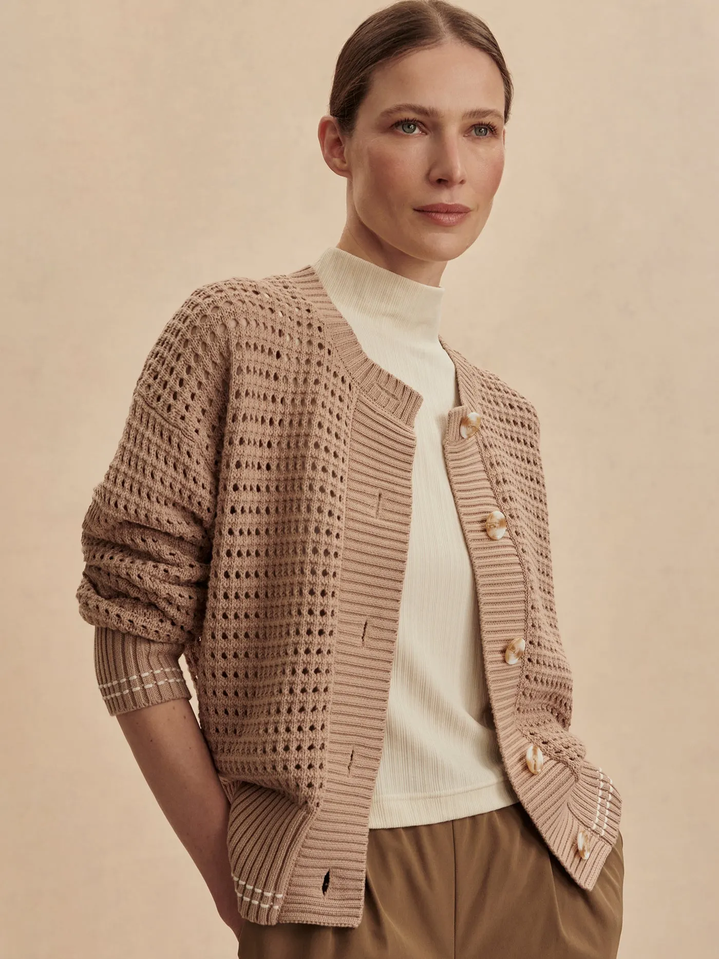 Kris Relaxed Fit Knit Jacket