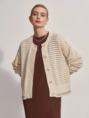 Kris Relaxed Fit Knit Jacket