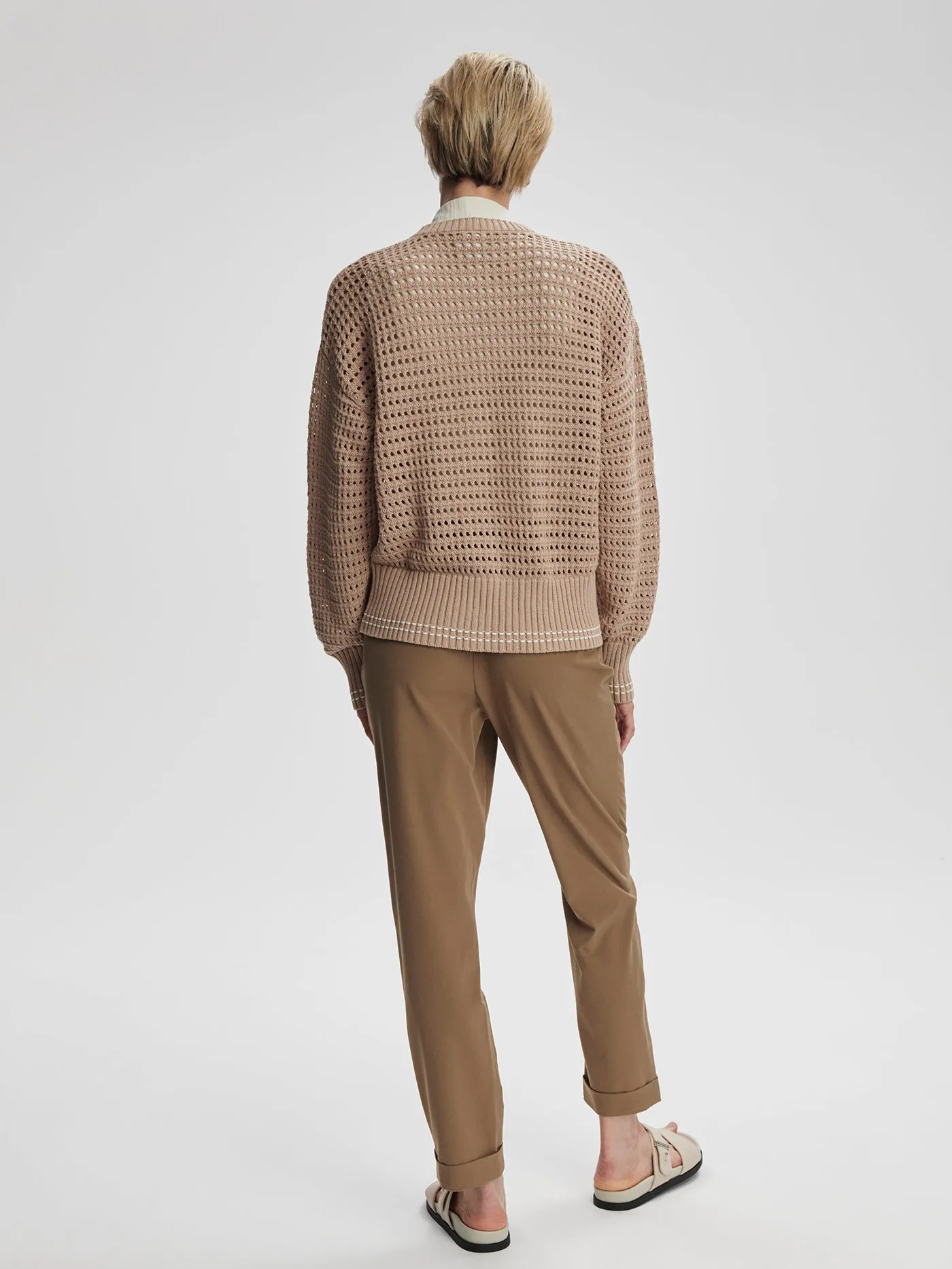 Kris Relaxed Fit Knit Jacket