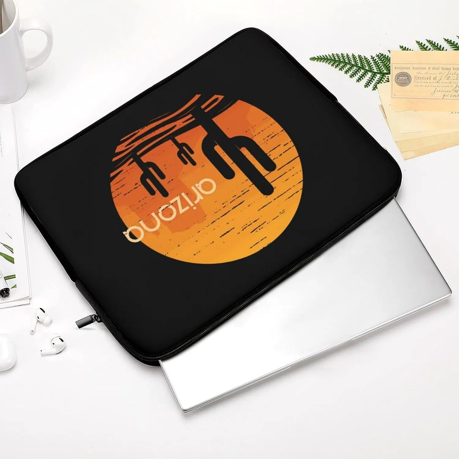 Landscapes of Arizona Personalized Laptop Bag Business Casual Laptop Case Slim Computer Bag Briefcase