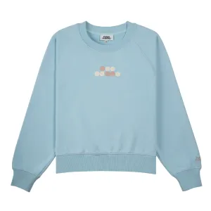 Loose Fit Sweatshirt Light Blue