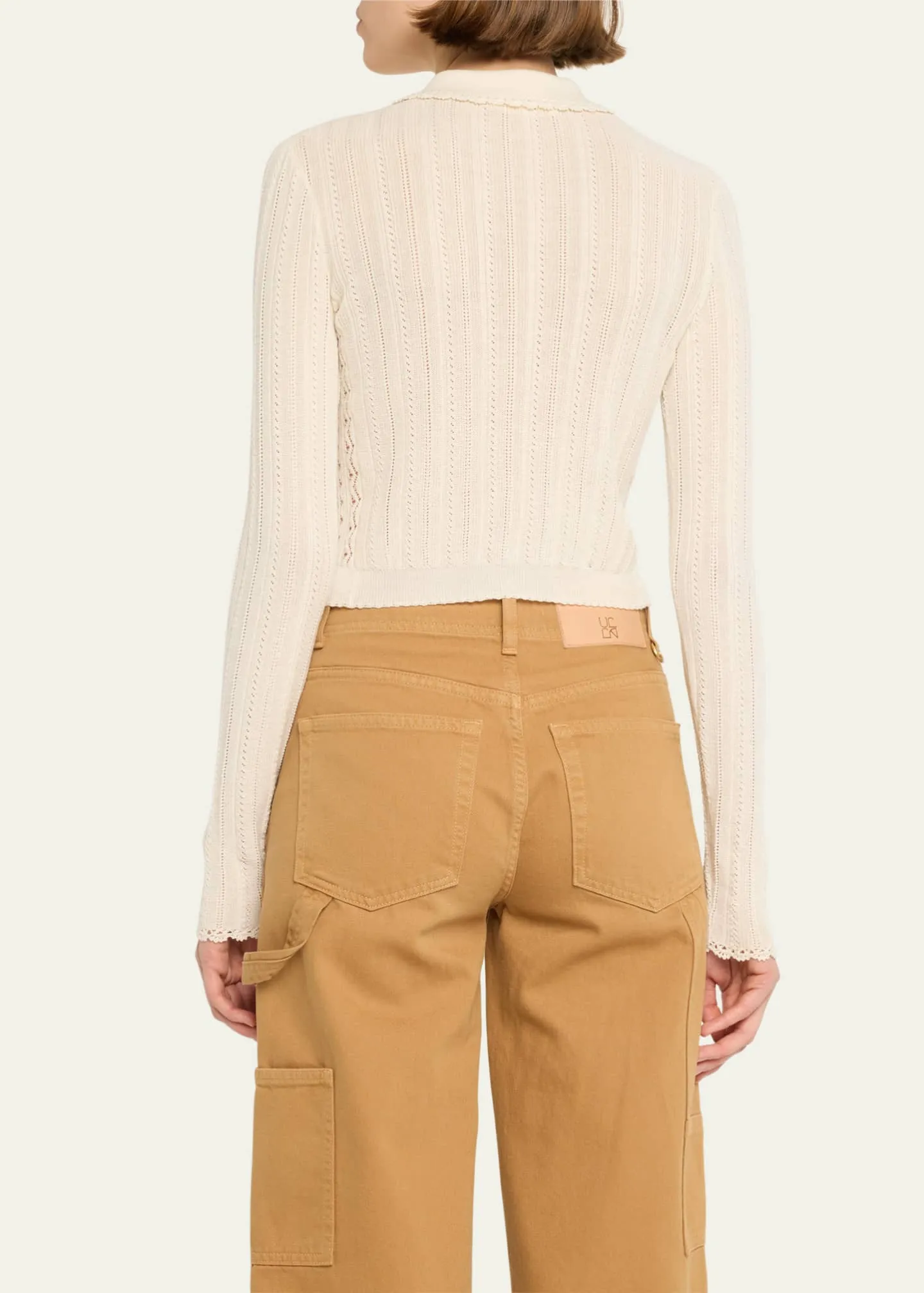 Lottie Top - Alabaster