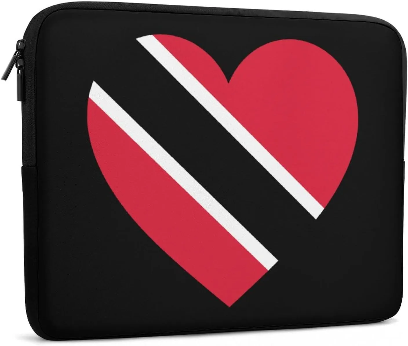 Love Trinidad And Tobago Personalized Laptop Bag Business Casual Laptop Case Slim Computer Bag Briefcase