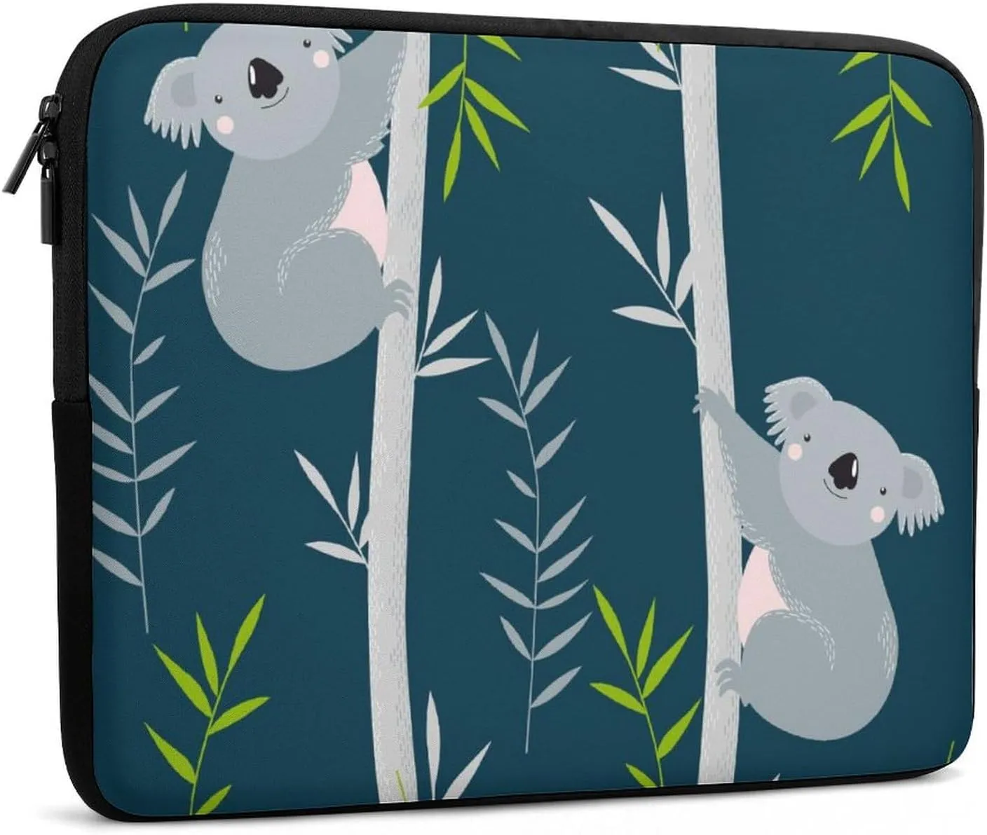Lovely Cute Koala Personalized Laptop Bag Business Casual Laptop Case Slim Computer Bag Briefcase