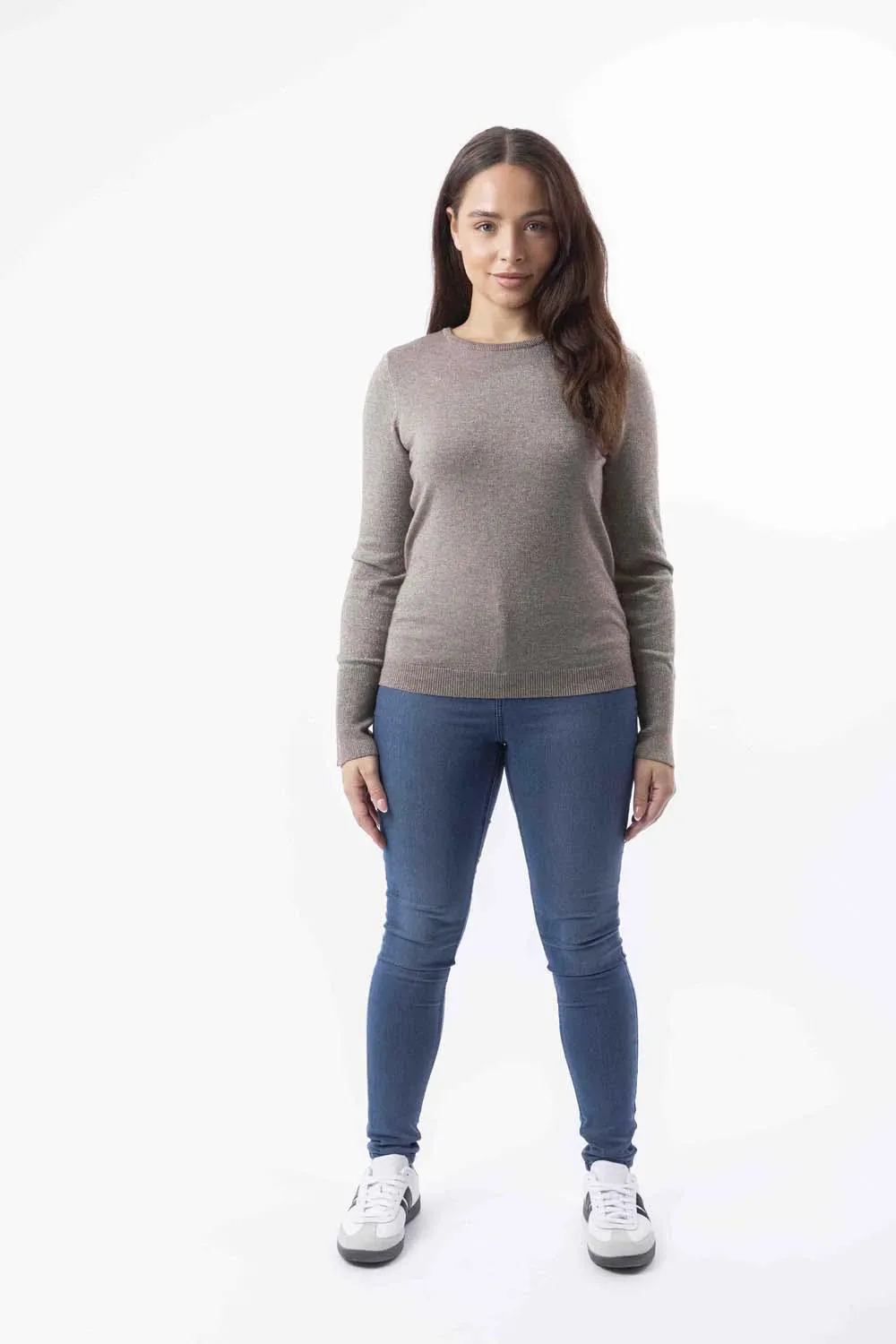 Lurex Knit Viscose Blend Classic Shimmer Festive Jumper