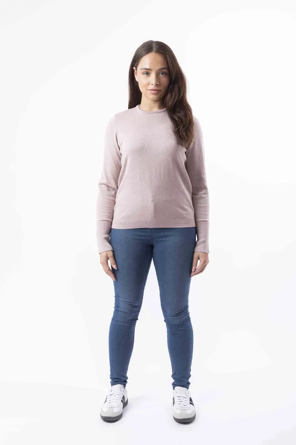 Lurex Knit Viscose Blend Classic Shimmer Festive Jumper