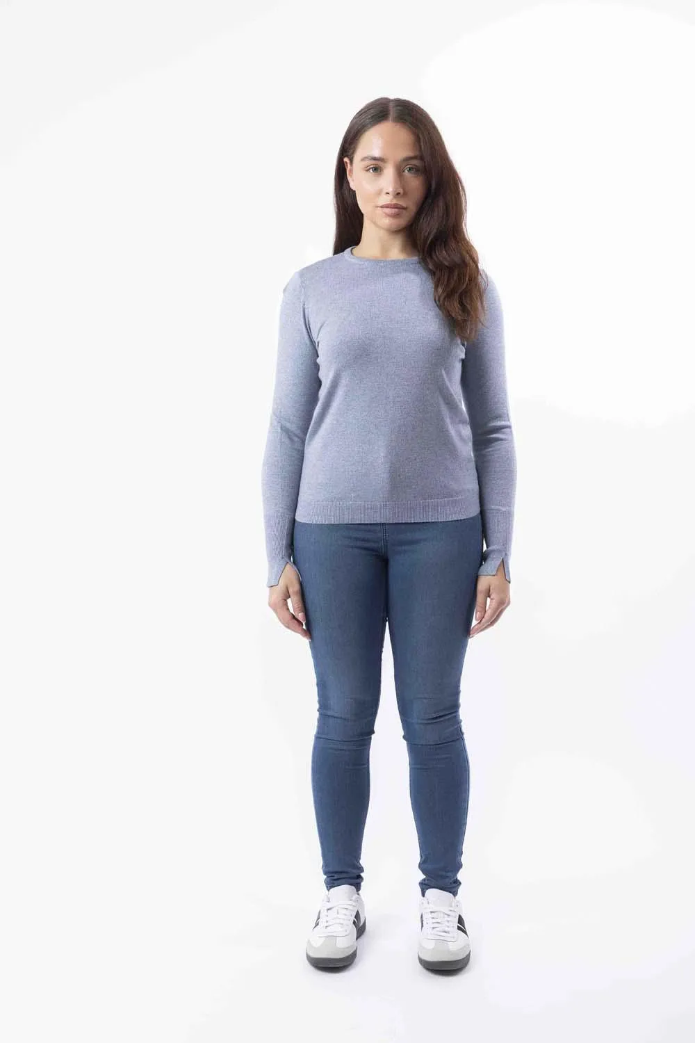 Lurex Knit Viscose Blend Classic Shimmer Festive Jumper