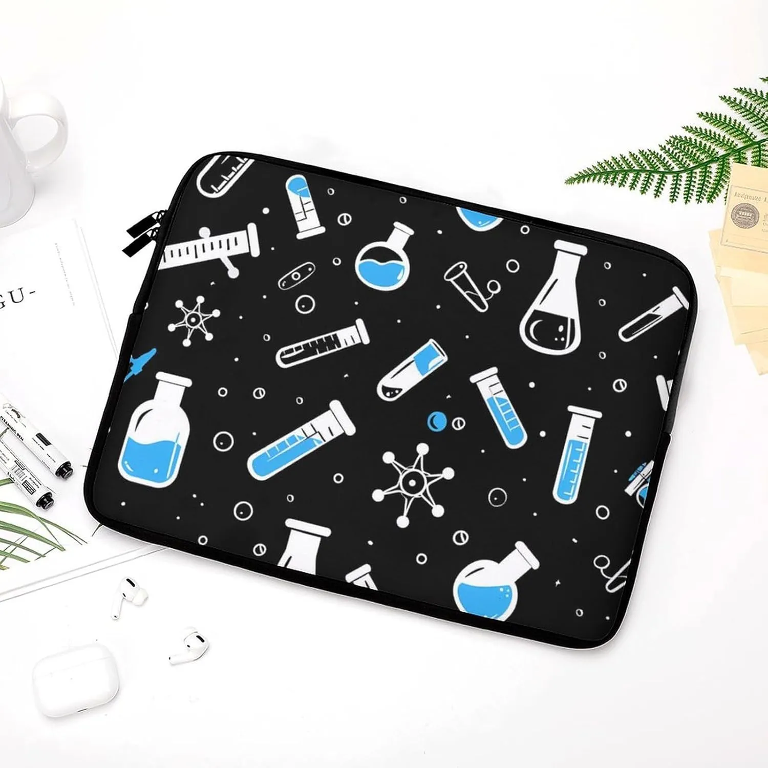 Medical Chemical Sciences Personalized Laptop Bag Business Casual Laptop Cases Slim Computer Bag Briefcase