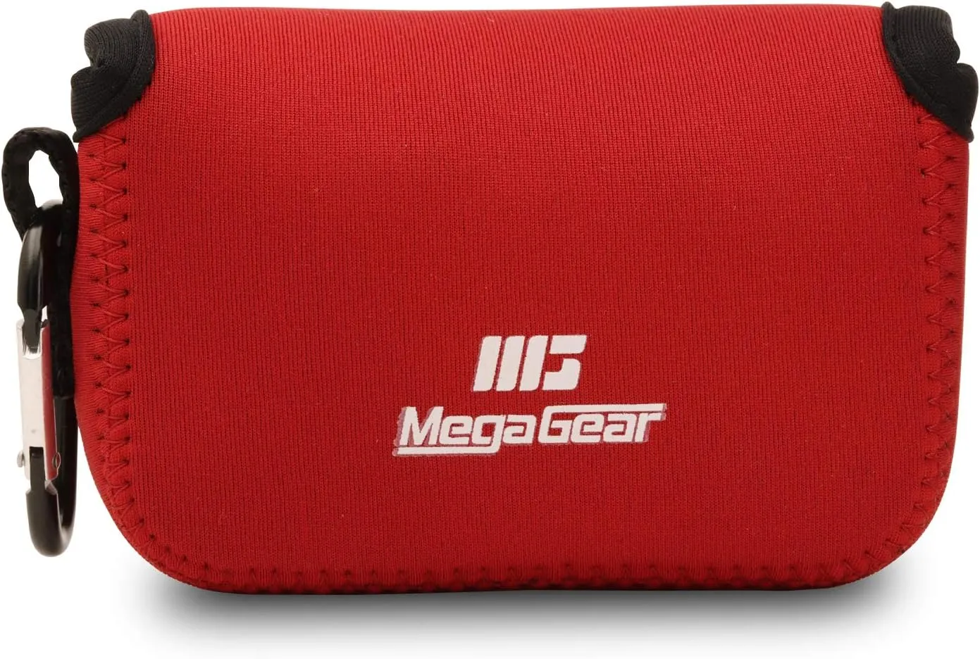 Mega Gear Canon PowerShot SX620 HS Ultra Light Neoprene Camera Case, with Carabiner - Red - MG818