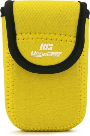 MegaGear MG1854 Ultra Light Neoprene Camera Case Compatible with Panasonic Lumix DC-ZS80, DC-ZS70, DMC-ZS60 - Yellow