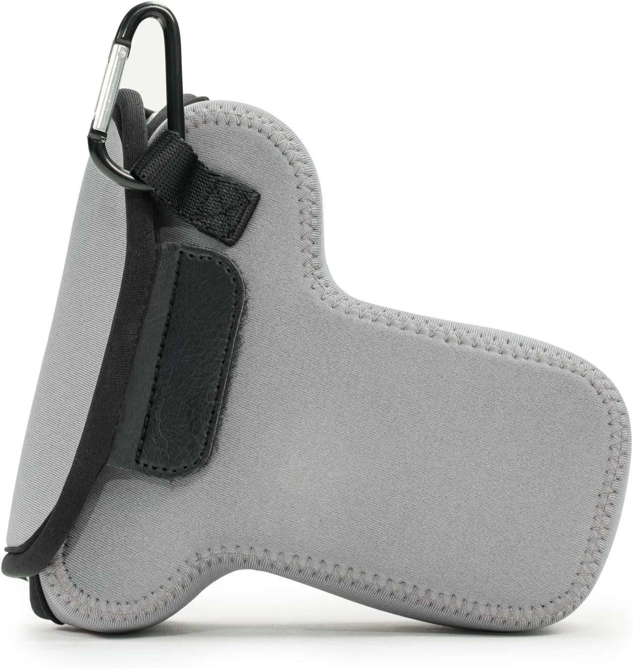 MegaGear Olympus OM-D E-M5 Mark II 12-40mm Ultra Light Neoprene Camera Case, with Carabiner - Gray - MG1197