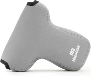 MegaGear Olympus OM-D E-M5 Mark II 12-40mm Ultra Light Neoprene Camera Case, with Carabiner - Gray - MG1197