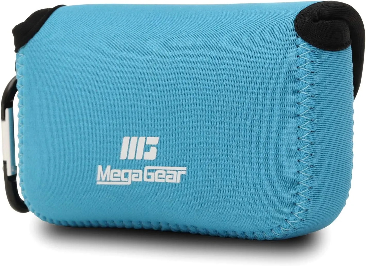 MegaGear ''Ultra Light'' Neoprene Camera Case Bag with Carabiner for Canon PowerShot G9 X Mark II, G9 X Digital Camera (Blue, Neoprene)