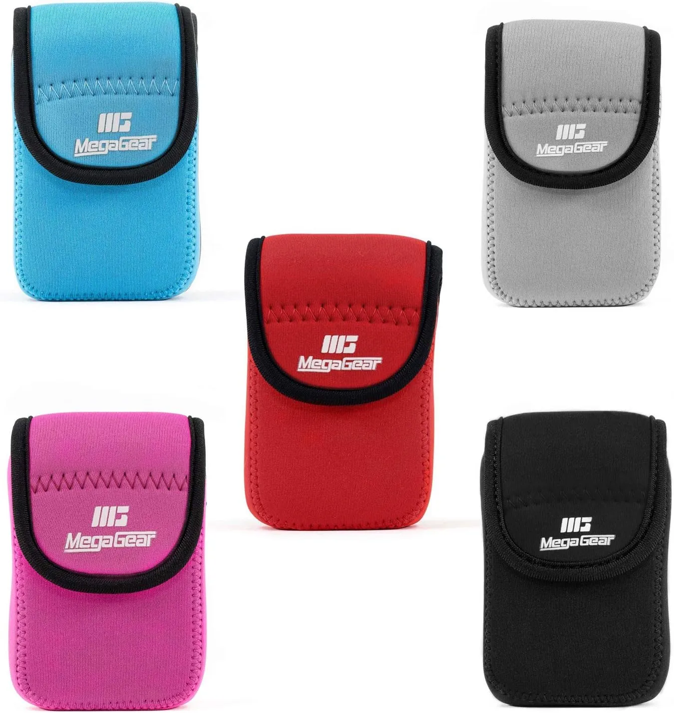 MegaGear Ultra Light Neoprene Camera Case compatible with Canon PowerShot G7 X Mark III, G5 X Mark II, G7 X Mark II, Nikon Coolpix AW130, S9900, Canon PowerShot G7 X