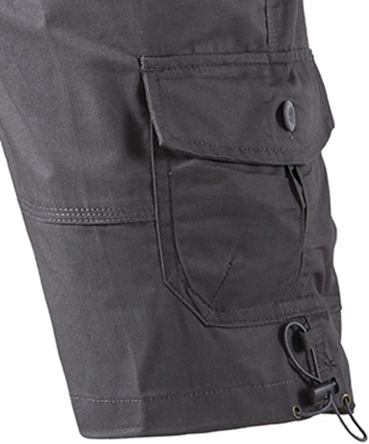 Men's Cargo Shorts Lightweight Wide Leg Multi Pockets Work Athletic Pants Relaxed Fit Outdoor Classic Hiking Short