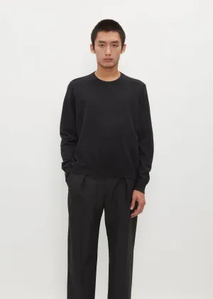 Men's Crew Neck Jumper — Anthracite