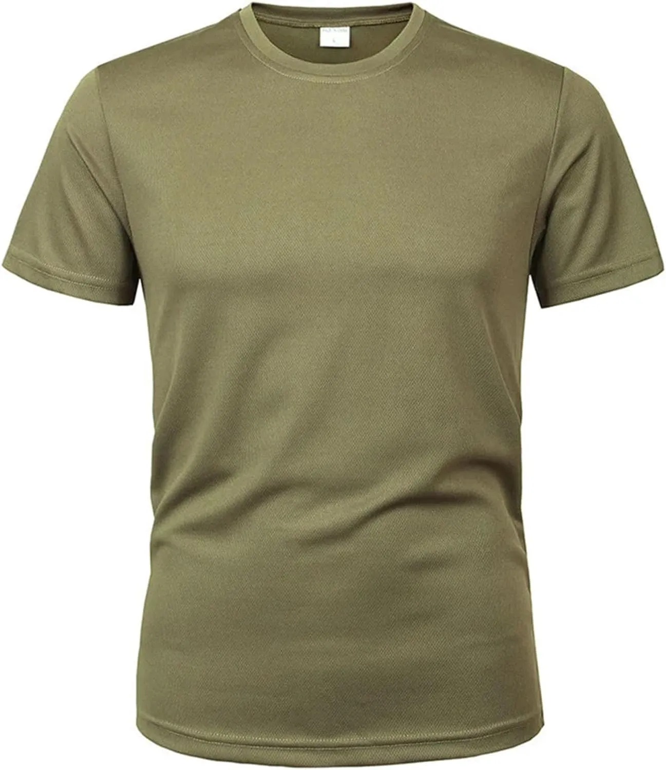 Men's Tactical Training T-Shirt, Quick-Dry Oversized Casual Streetwear