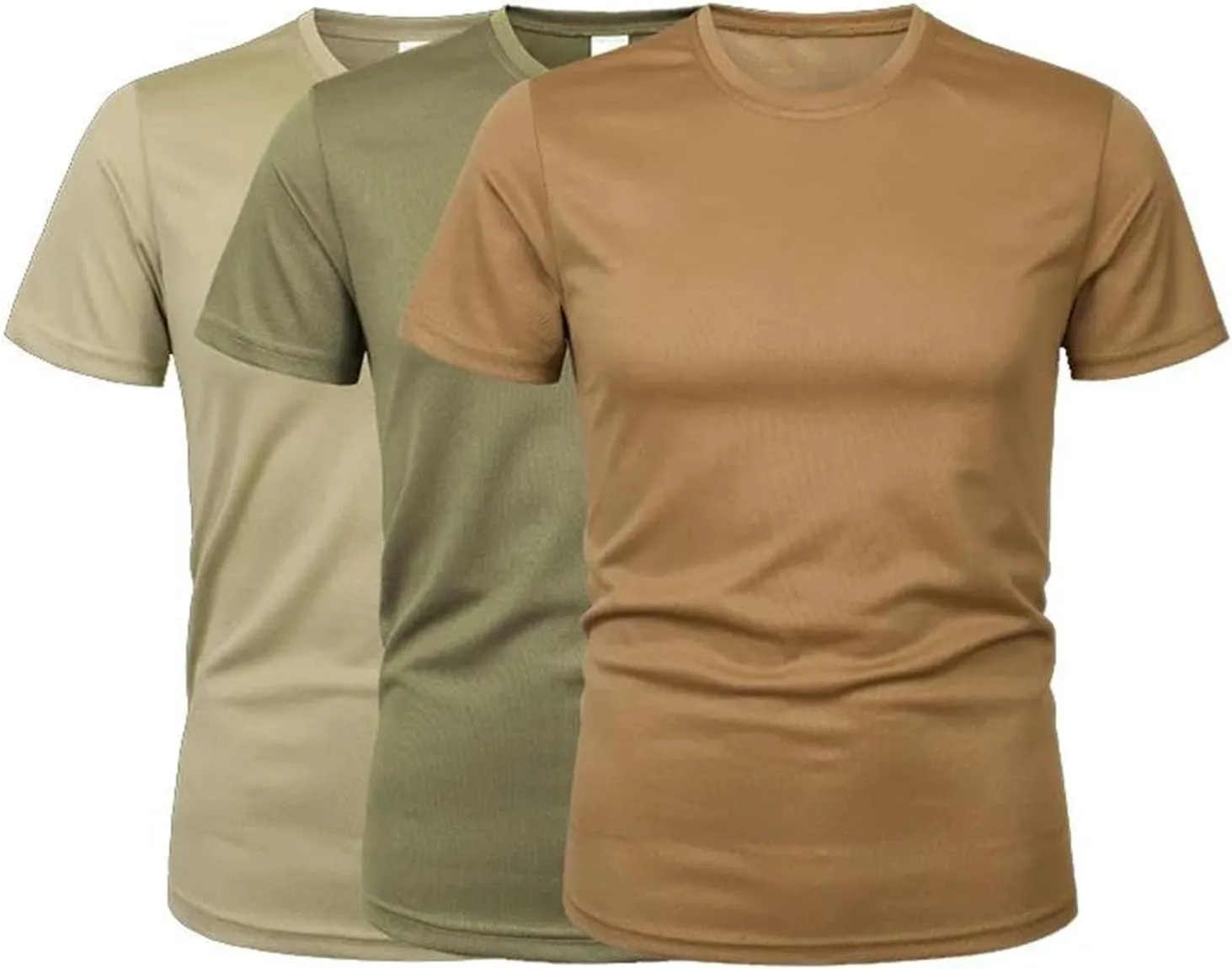 Men's Tactical Training T-Shirt, Quick-Dry Oversized Casual Streetwear