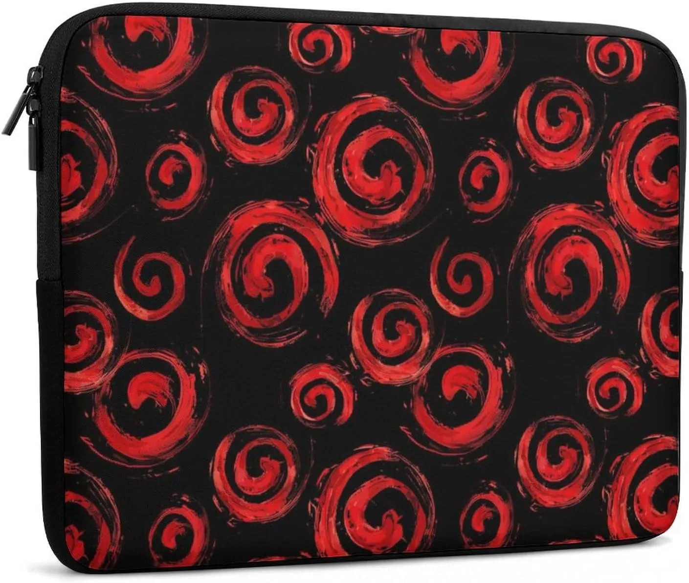 Mexican Abstract Red Circle Personalized Laptop Bag Business Casual Laptop Cases Slim Computer Bag Briefcase