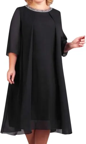 NREALY Vestido Womens Plus Size Sequin Short Midi Dress Ladies Cocktail Evening Party Dress