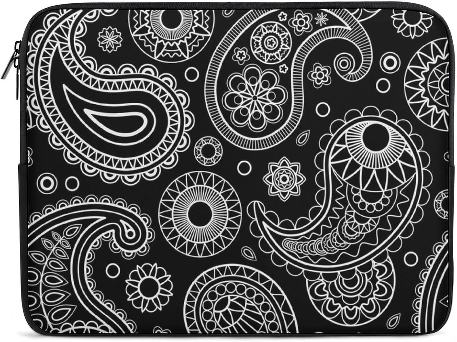 Paisley Pattern Personalized Laptop Bag Business Casual Laptop Case Slim Computer Bag Briefcase
