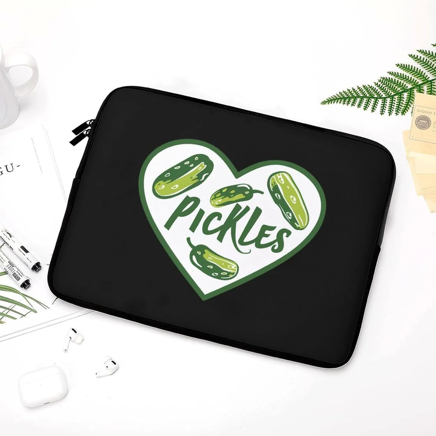 Pickles Lover Personalized Laptop Bag Business Casual Laptop Cases Slim Computer Bag Briefcase