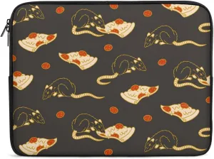 Pizza And Rats Personalized Laptop Bag Business Casual Laptop Case Slim Computer Bag Briefcase