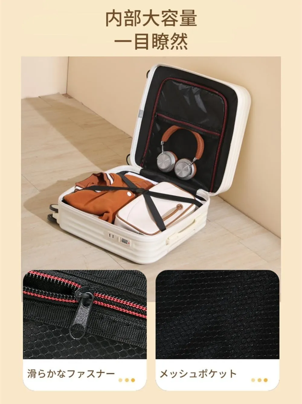 Portable luggage suitcase for carry-on boarding, small beverage holder with USB port , cute dial lock, silent , ultra-light, fashionable travel, business trip, children's use, high school students,