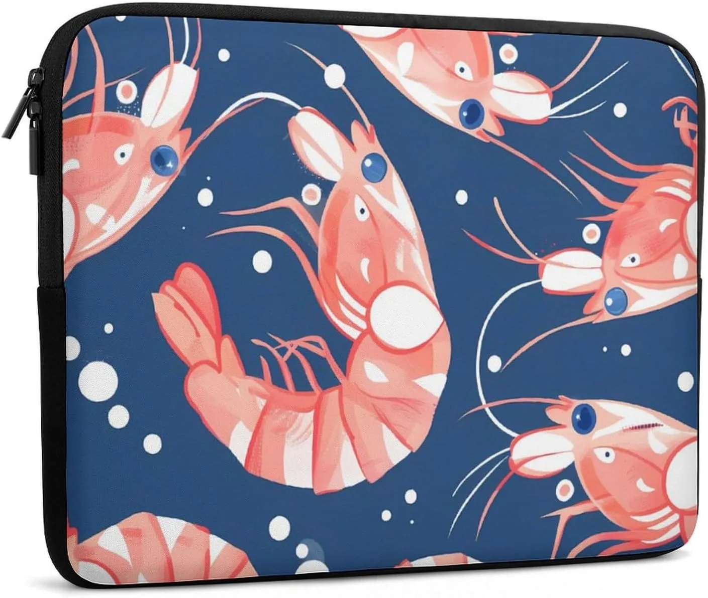 Prawn Shrimp Personalized Laptop Bag Business Casual Laptop Cases Slim Computer Bag Briefcase