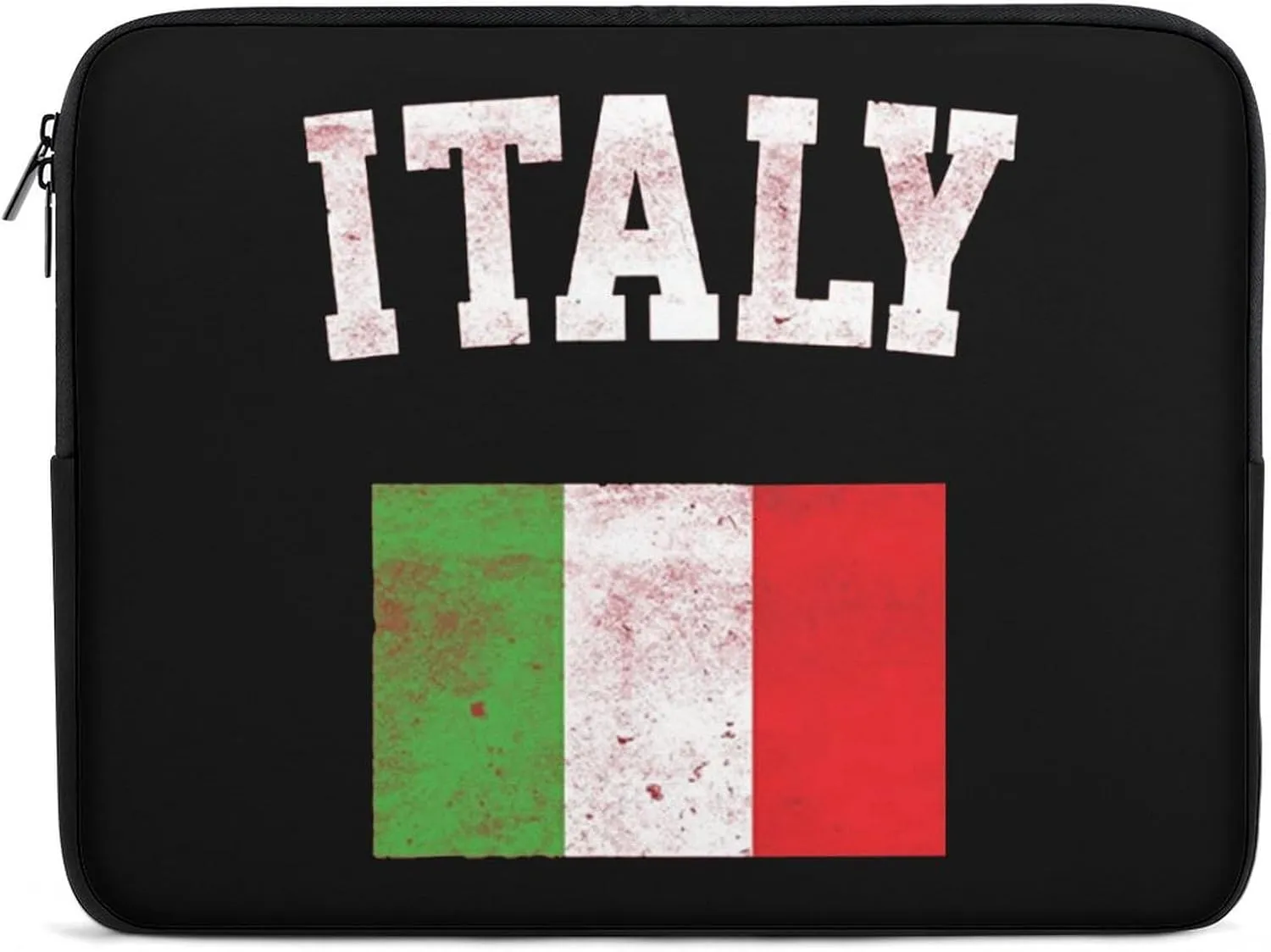 Retro Italy Flag Personalized Laptop Bag Business Casual Laptop Cases Slim Computer Bag Briefcase