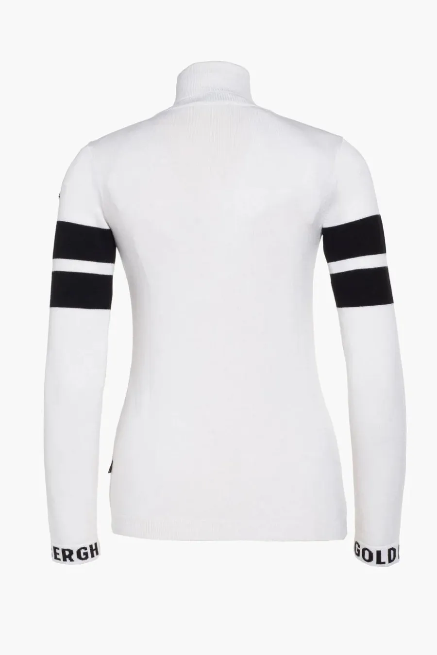 Rocket Long Sleeve Knit Sweater White