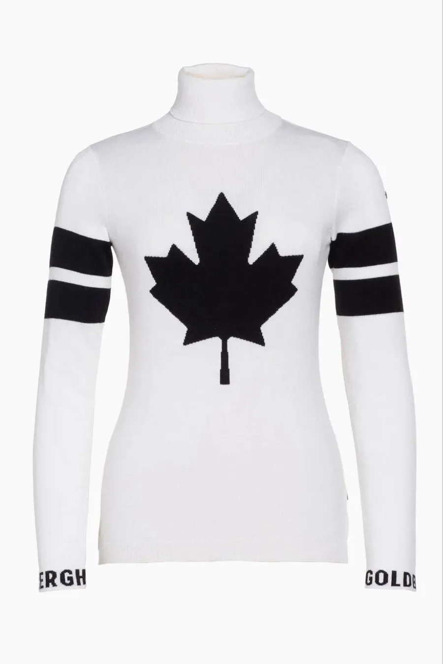 Rocket Long Sleeve Knit Sweater White