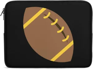 Rugby American Football Personalized Laptop Bag Business Casual Laptop Cases Slim Computer Bag Briefcase