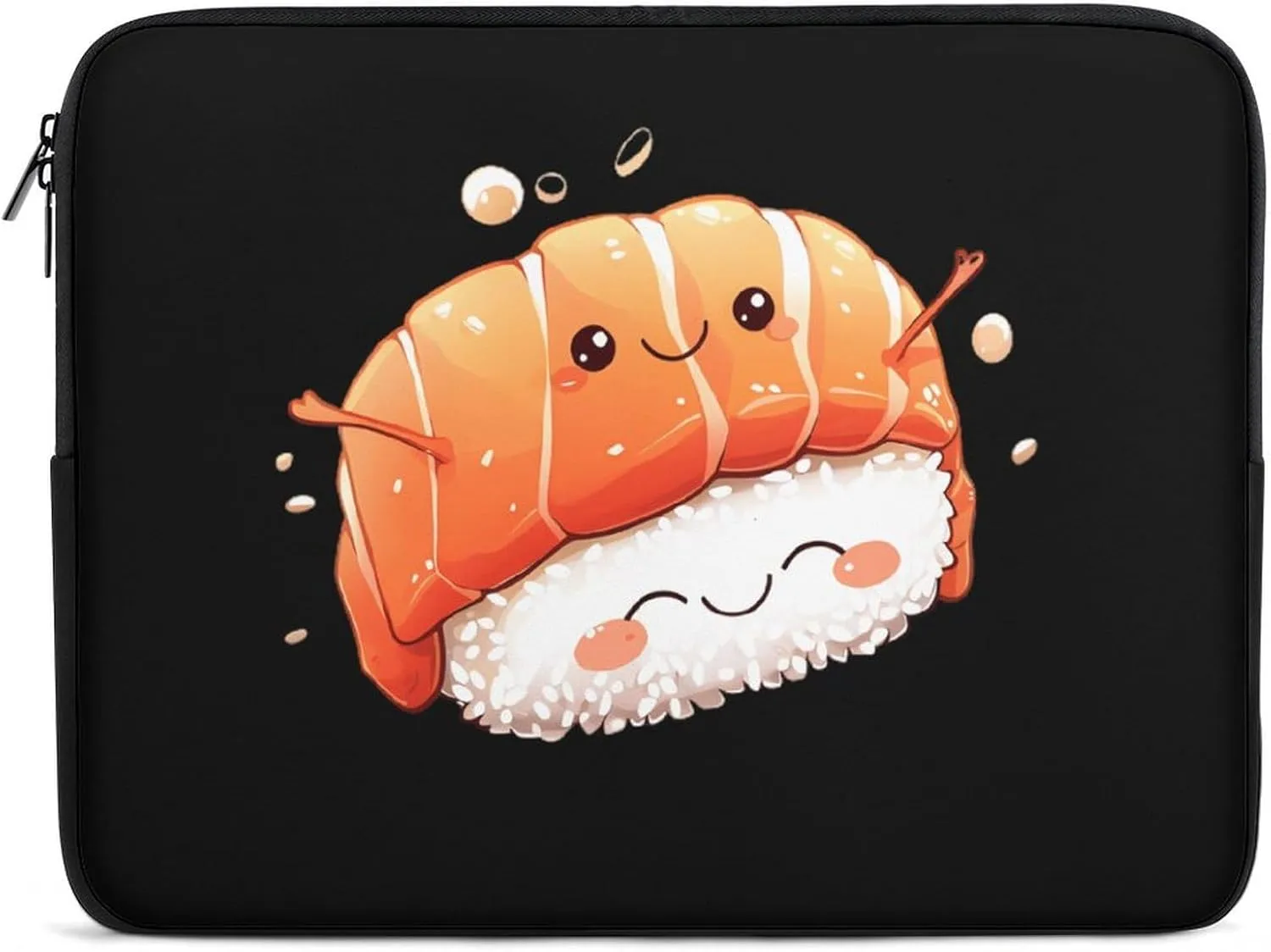 Salmon Sushi Hug Personalized Laptop Bag Business Casual Laptop Cases Slim Computer Bag Briefcase
