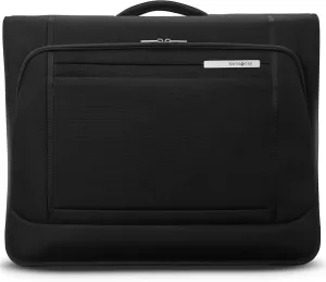 Samsonite UpLIFT 23 Bifold Garment Bag - Includes Wet Pocket and StackIt Strap Bi-Fold Bar To Prevent Creases - Tri-Fold Bar Option For Longer Items - Designed For Ultra Light Travel - Black