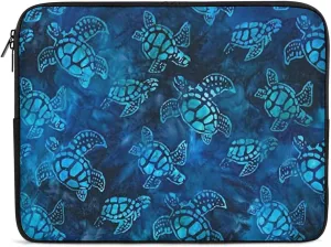 Sea Turtle Animal Personalized Laptop Bag Business Casual Laptop Case Slim Computer Bag Briefcase