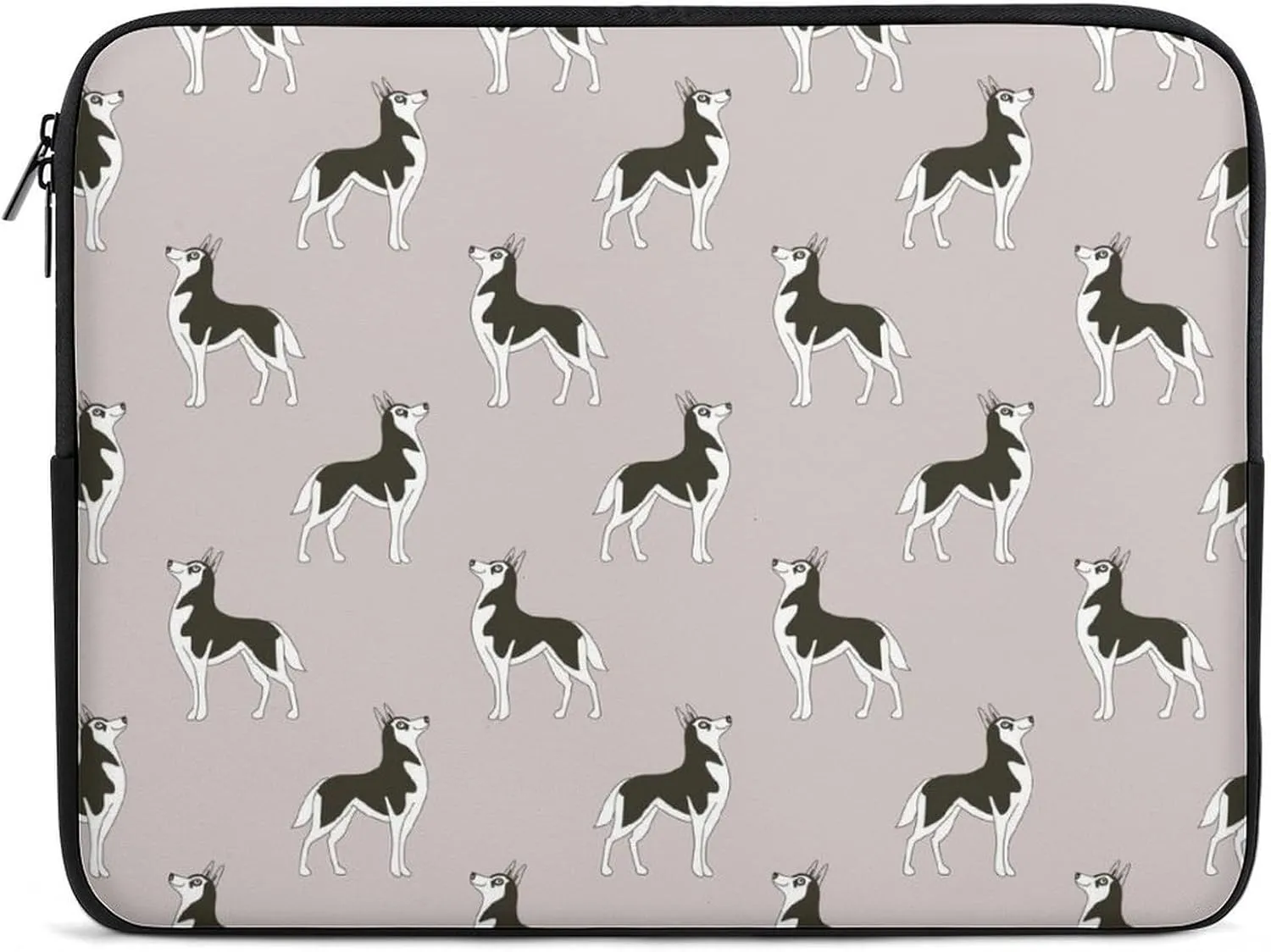 Siberian Husky Personalized Laptop Bag Business Casual Laptop Case Slim Computer Bag Briefcase
