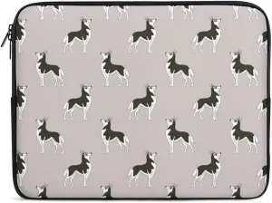 Siberian Husky Personalized Laptop Bag Business Casual Laptop Case Slim Computer Bag Briefcase