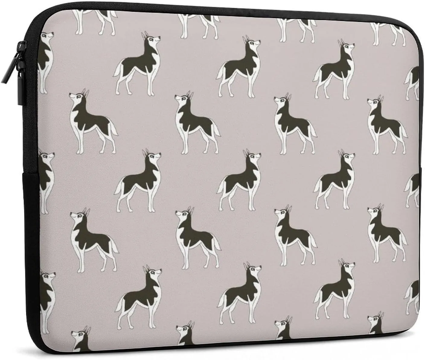 Siberian Husky Personalized Laptop Bag Business Casual Laptop Case Slim Computer Bag Briefcase