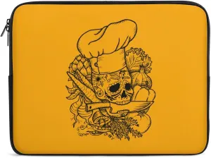 Skull Chef Original Personalized Laptop Bag Business Casual Laptop Case Slim Computer Bag Briefcase