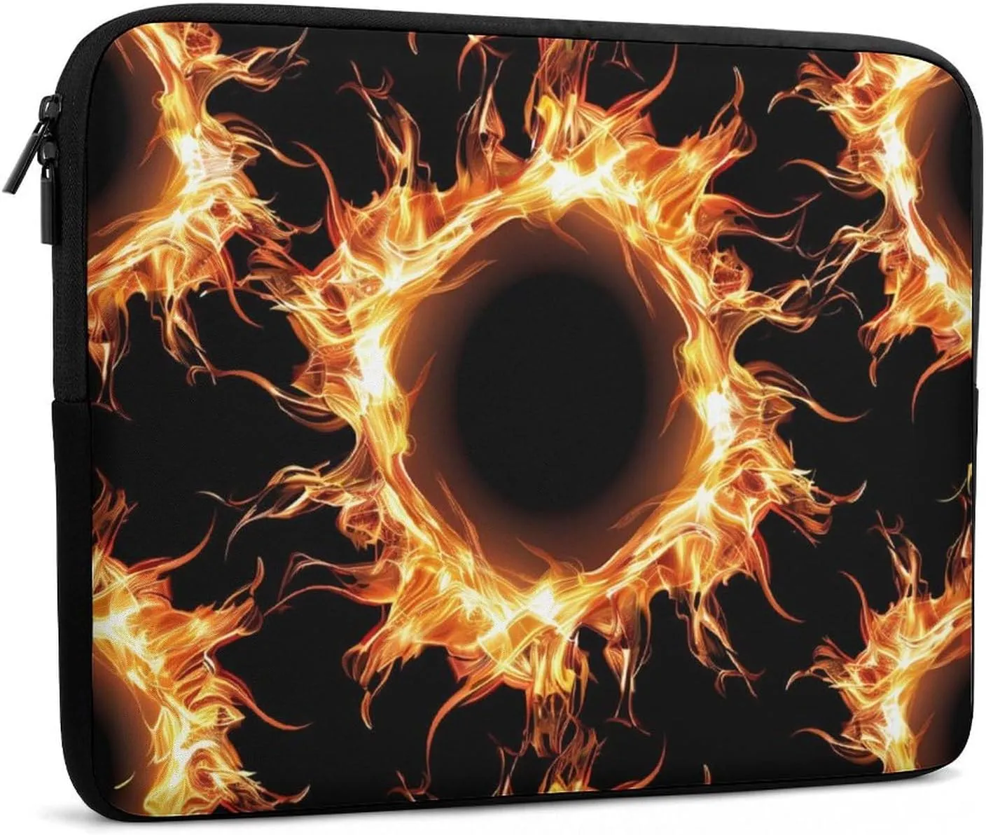 Solar Eclipse Pattern Personalized Laptop Bag Business Casual Laptop Cases Slim Computer Bag Briefcase