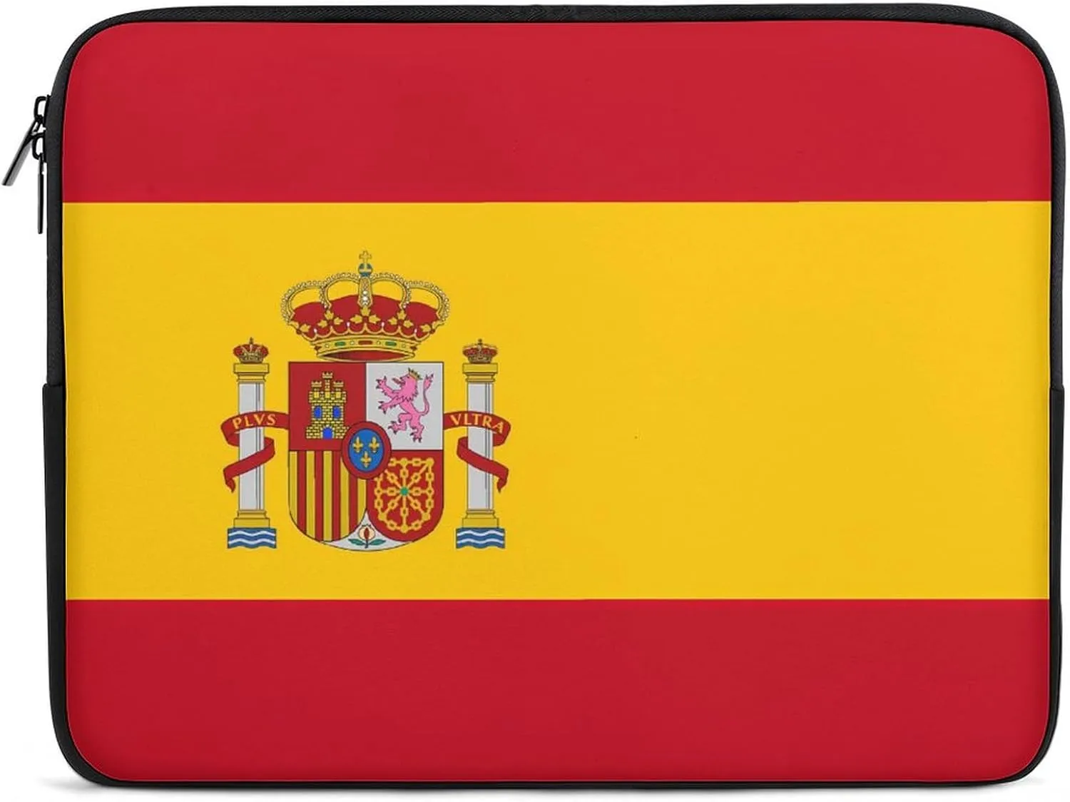 Spain Flag Personalized Laptop Bag Business Casual Laptop Cases Slim Computer Bag Briefcase