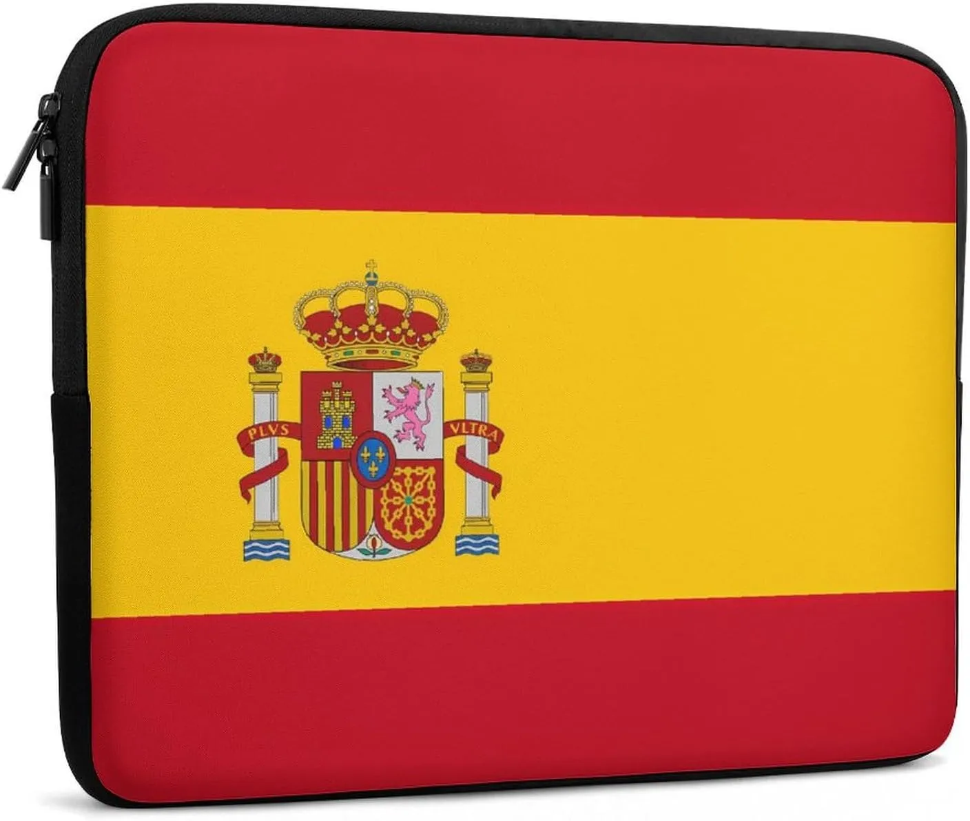 Spain Flag Personalized Laptop Bag Business Casual Laptop Cases Slim Computer Bag Briefcase