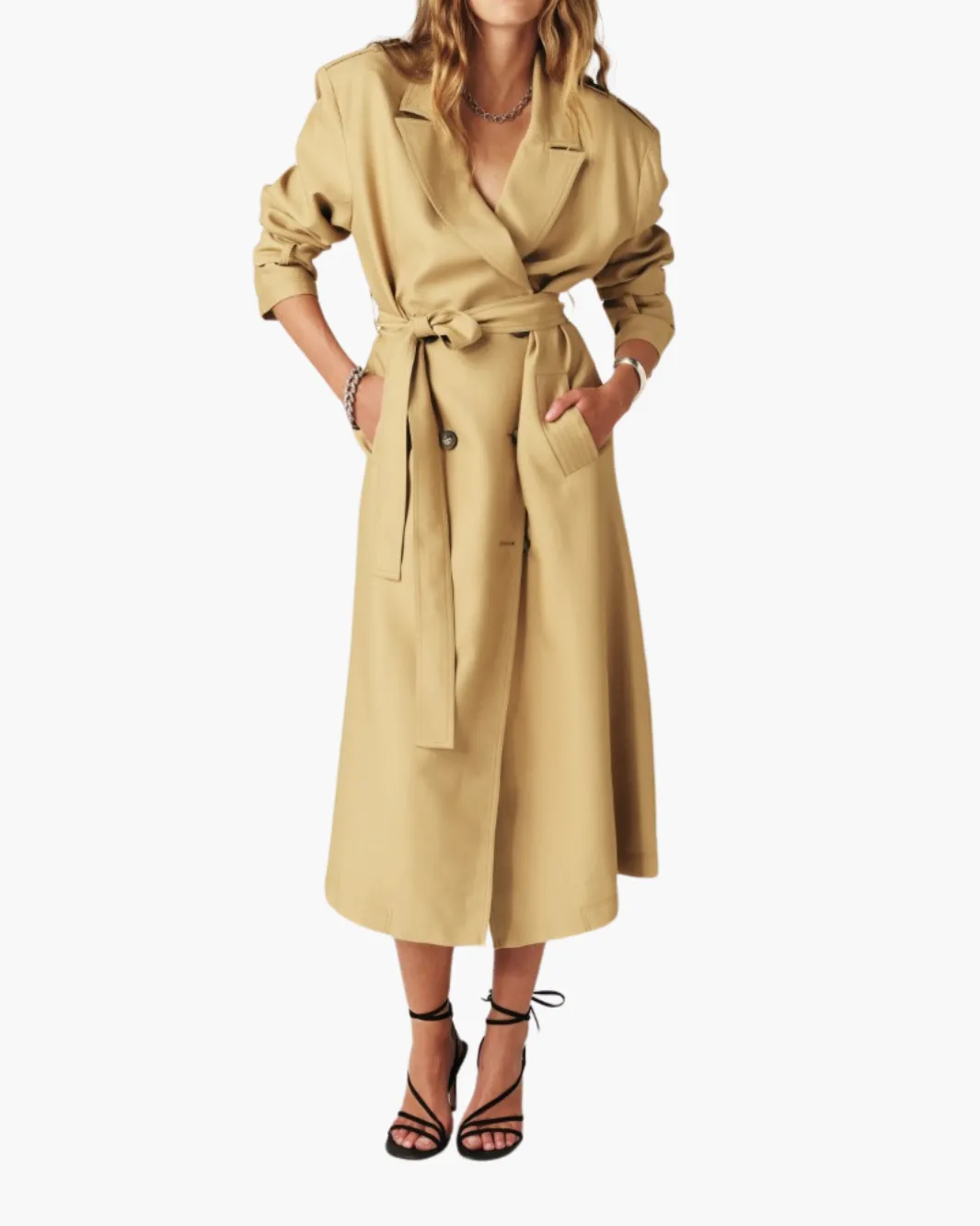 THYM TRENCH IN BEIGE